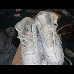 Air jordan 1 (all white)